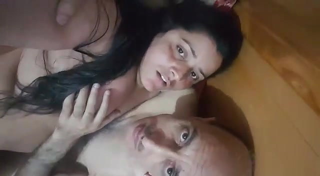 Paki Bald Guy With Neighbour Lady