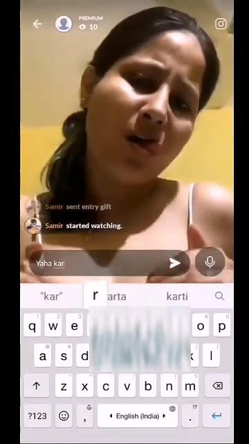 ImRitikapandey Showing Boobs on PREMIUM Tango Live ~ with Face