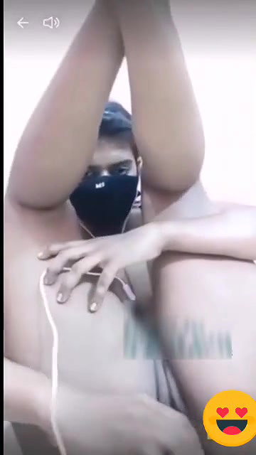 Sathi, Bengali Babe, with Big Boobs Masturbating with Brinjal on Tango Live
