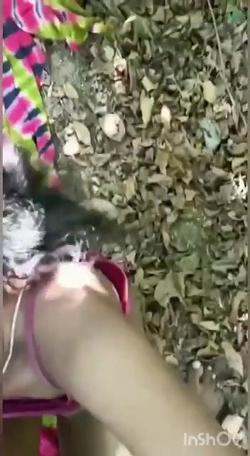 Mallu giving bj in jungle