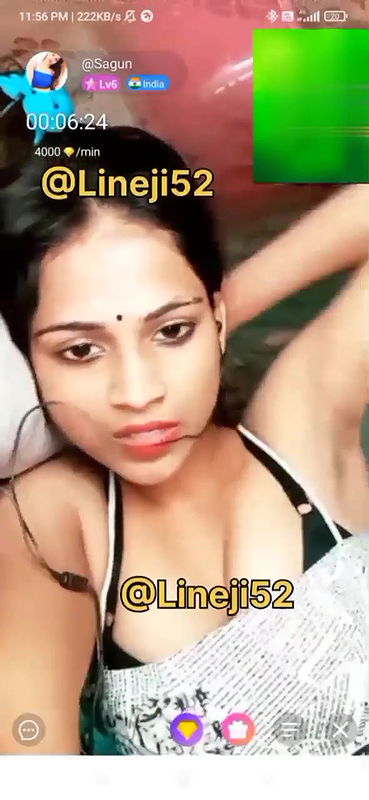 Sagun, Insta Model, Showing Hairy Pussy & Ass on 121 Chamet Live ~ with Face