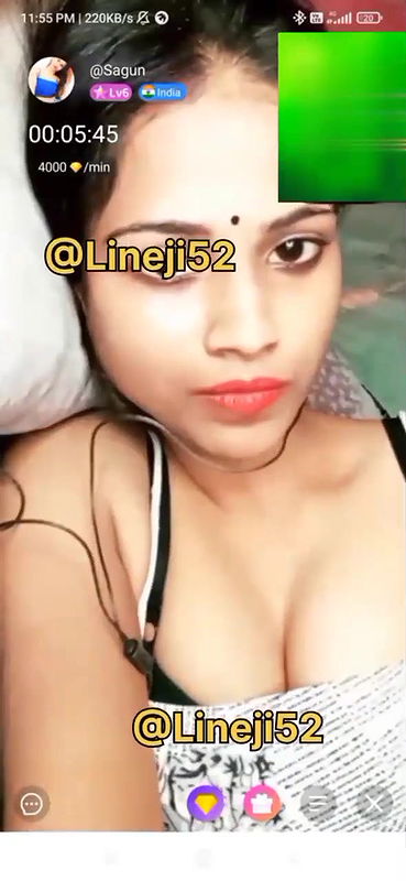 Sagun, Insta Model, Showing Hairy Pussy & Ass on 121 Chamet Live ~ with Face