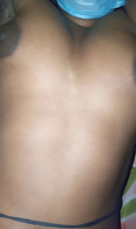 Village girl sonai playing breast