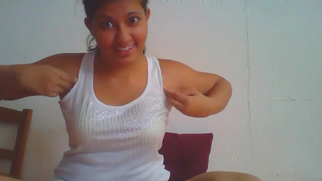 Cute Desi babe making video for bf