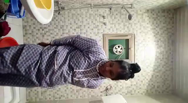 Tamil Aunty Wearing Clothes