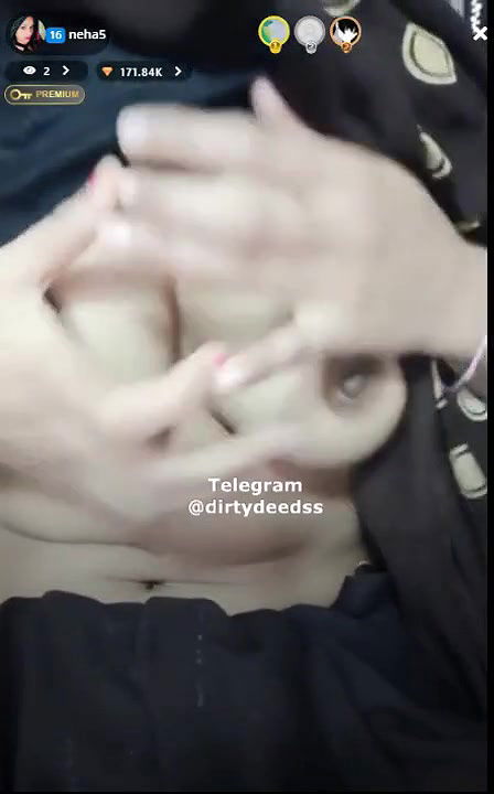 neha5 Showing Boobs & Pussy on PREMIUM SuperLive Show ~ with Face