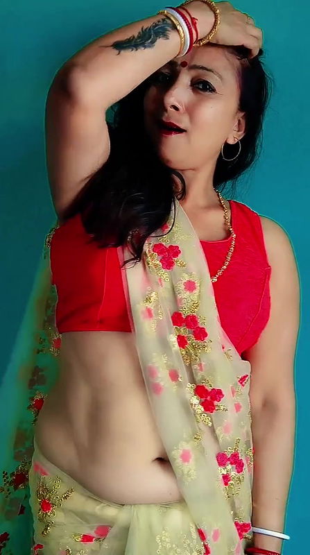 Hot Bengali lady sexy Navel