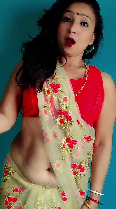 Hot Bengali lady sexy Navel