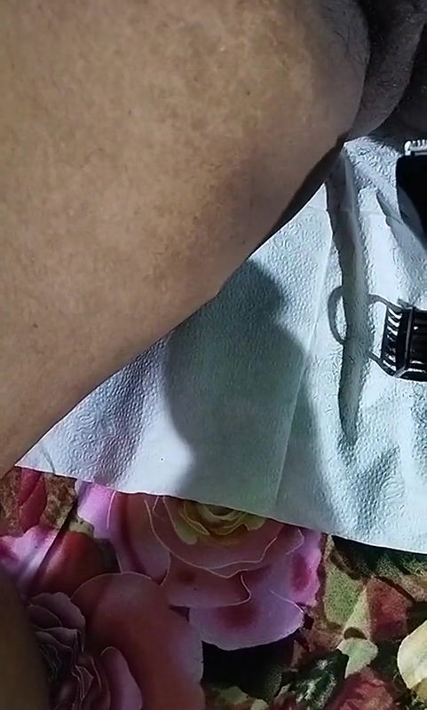 Amateur Couple Do A Show On The Bed.