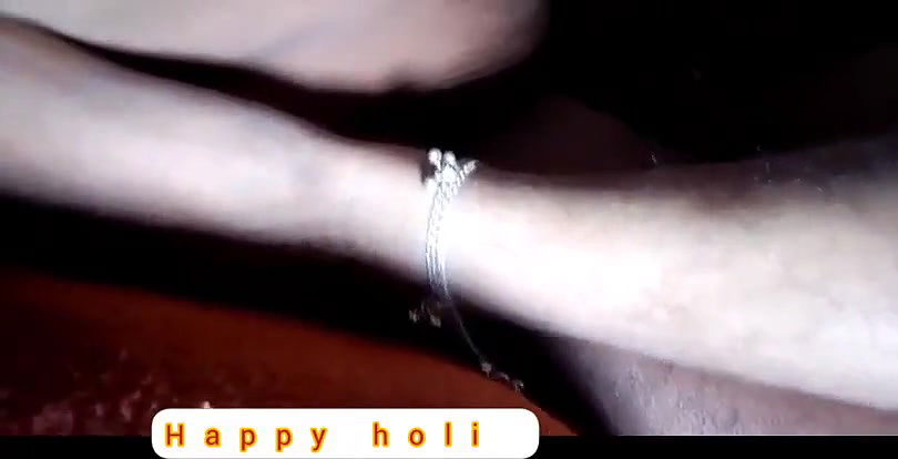 Holi me biwi ko khoob pehla rang lgaker Chodte huy gaand mari