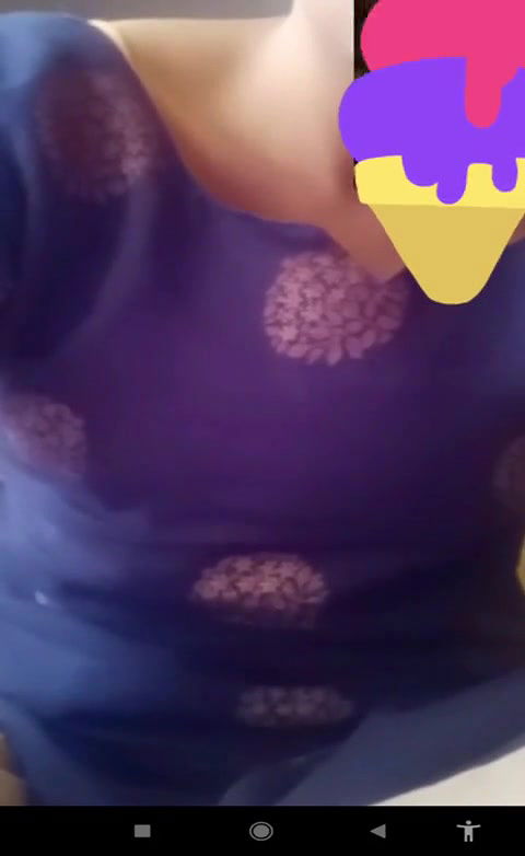 Shy Desi Girl Shows her Boobs On Vc