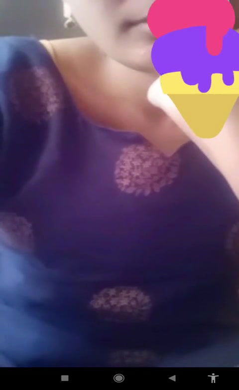 Shy Desi Girl Shows her Boobs On Vc