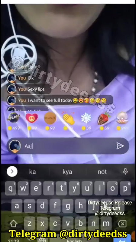 Pihu Showing Big Boobs on PREMIUM 121 Tango Live ~ with Face