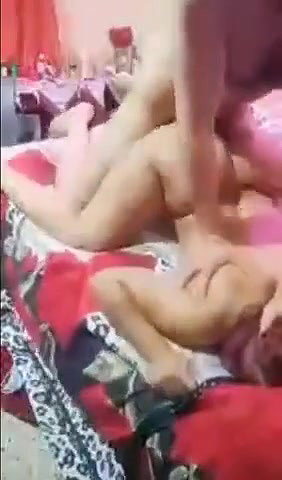 Wife Banged Hard From Behind With Painful Moaning