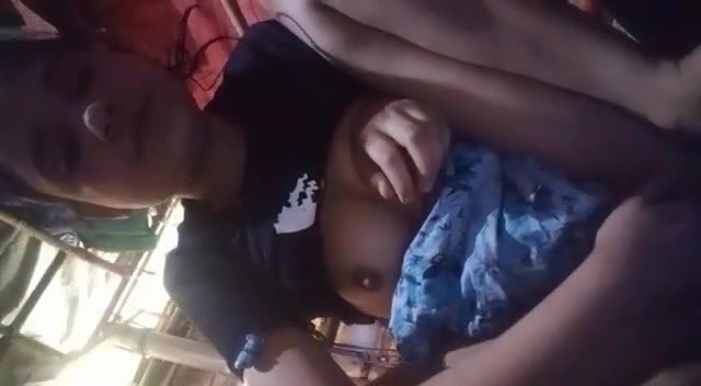 Cute village girl fingering