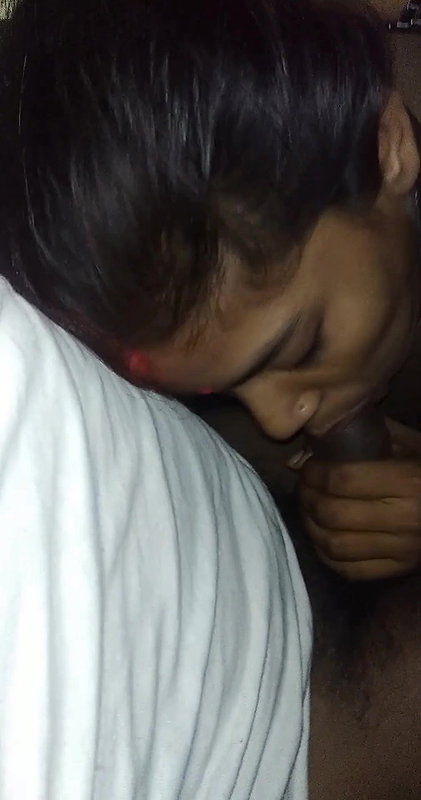 Desi Married Bhabhi Sucking Cock