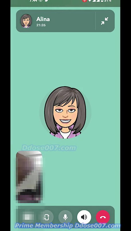 Alina Full Nude & Fingering on PREMIUM SnapChat Live