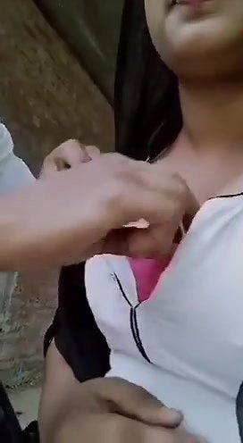 Desi  Girl Tight Boobs Sucking By Lover