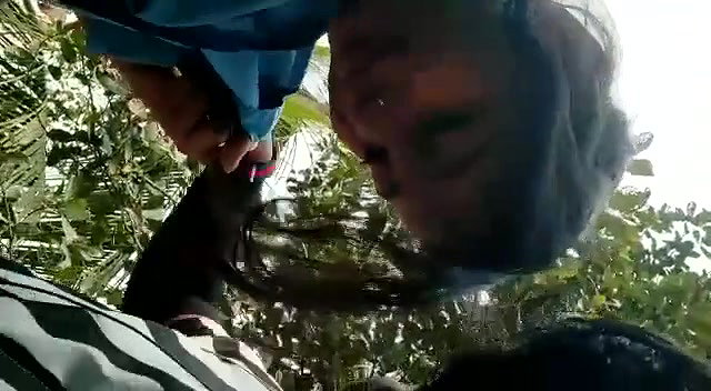 Lover Kissing Boob Sucking in The Park