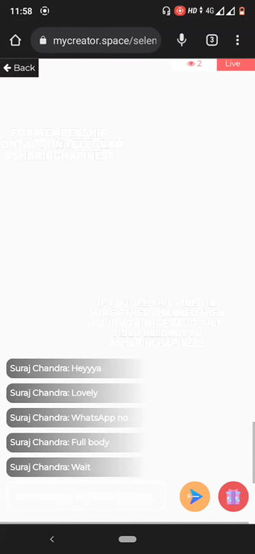 selena_bb_1 Showing Boobs & Fingering on PREMIUM App Live ~ Full nuude selena fingeer