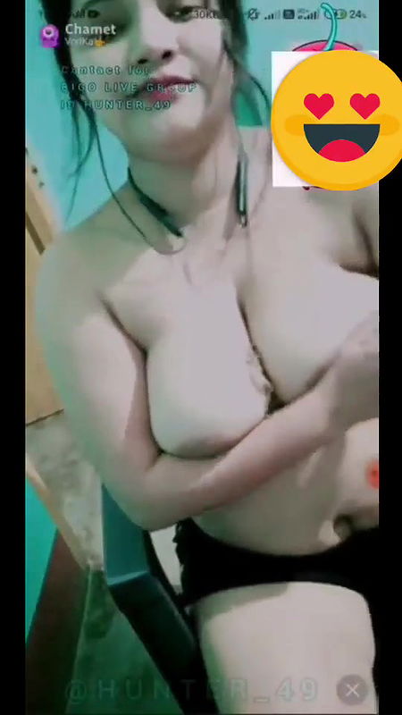 VodKa Getting Full Nude & Fingering on 121 PREMIUM Chamet Live ~ with FACE