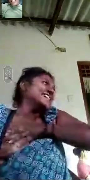 Shy Tamil Girl Shows Boobs