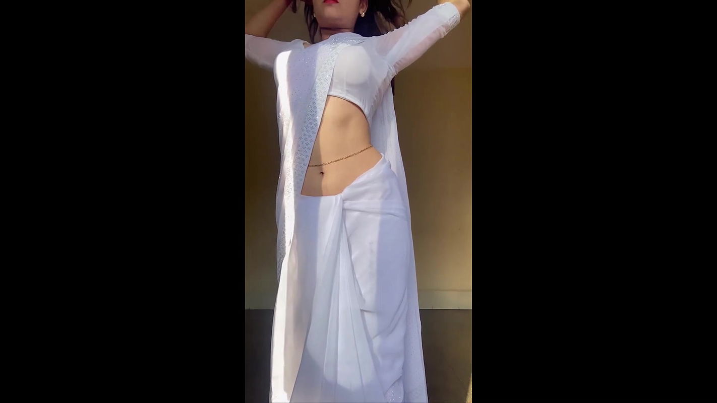 Vibu neha hot saree stripping blouse boobs sexy navel show