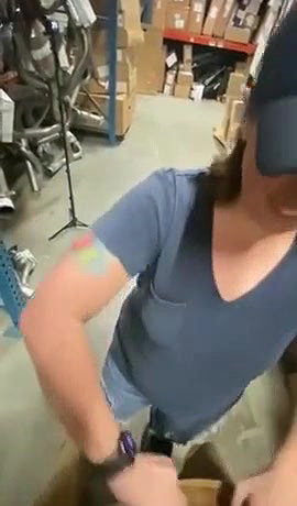 Wife Cheating with a Black Handyman at Her Work Place