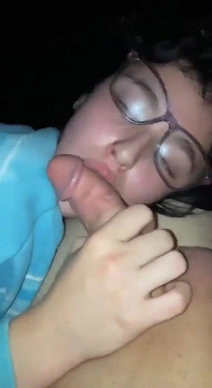 Virgin Cousin Giving a Blowjob Like Crazy