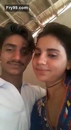 Pathani Couple Outdoor Kissing