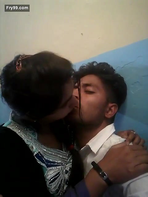 Couple romance and smooching