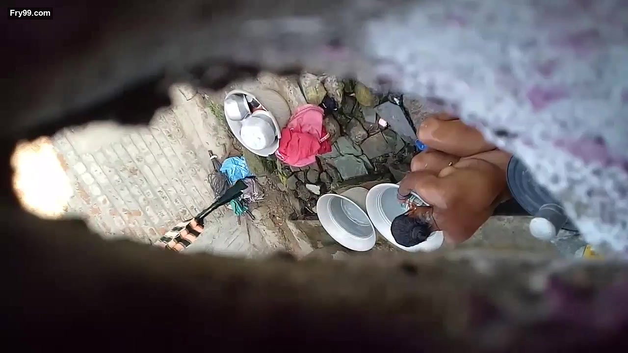 Next Door Aunty Taking Shower
