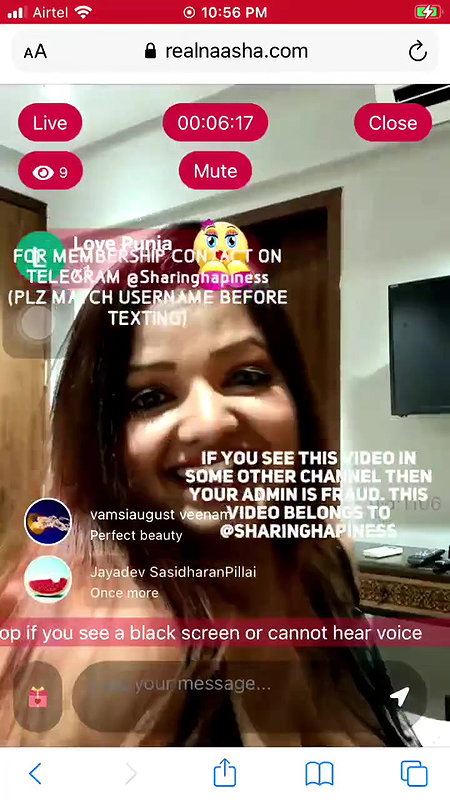 Naasha teasing in transparent bra