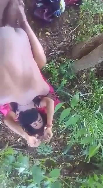 Village girl outdoor Fucking