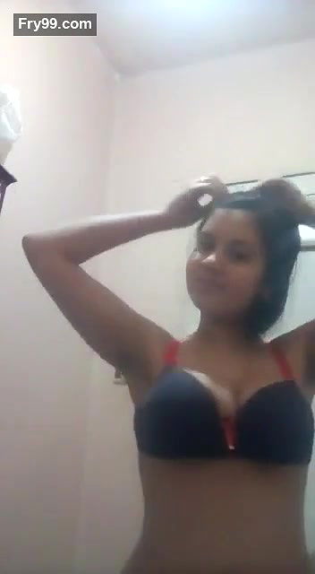 Sexy Desi Babe Stripping