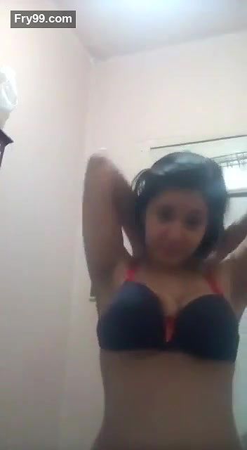 Sexy Desi Babe Stripping