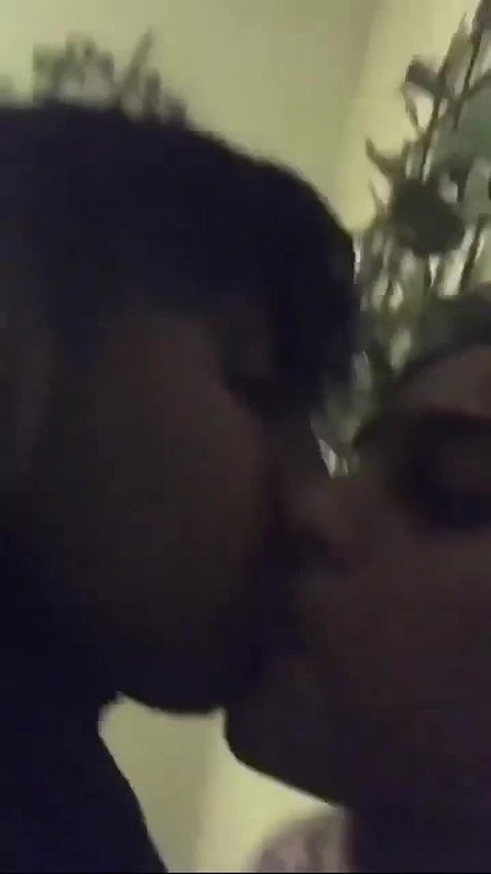 Beautiful paki girl kissing boobs press