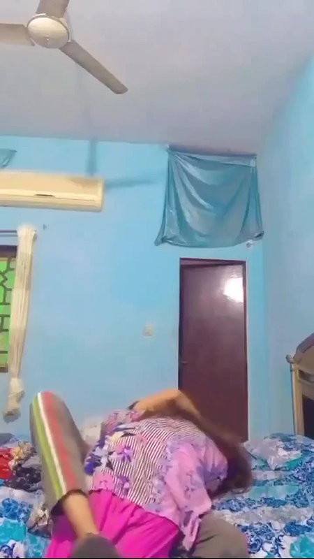 Beautiful paki girl kissing boobs press