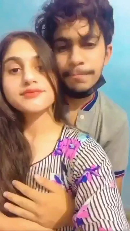 Beautiful paki girl kissing boobs press