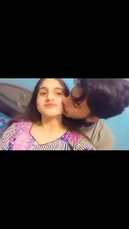 Beautiful paki girl kissing boobs press