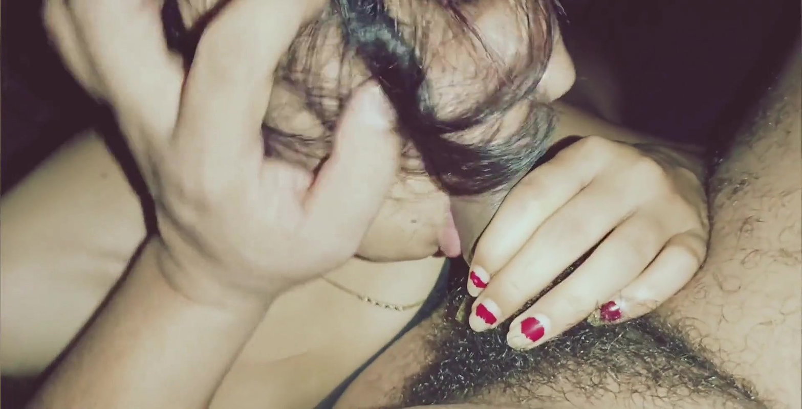 Latika blowjob and cum in mouth