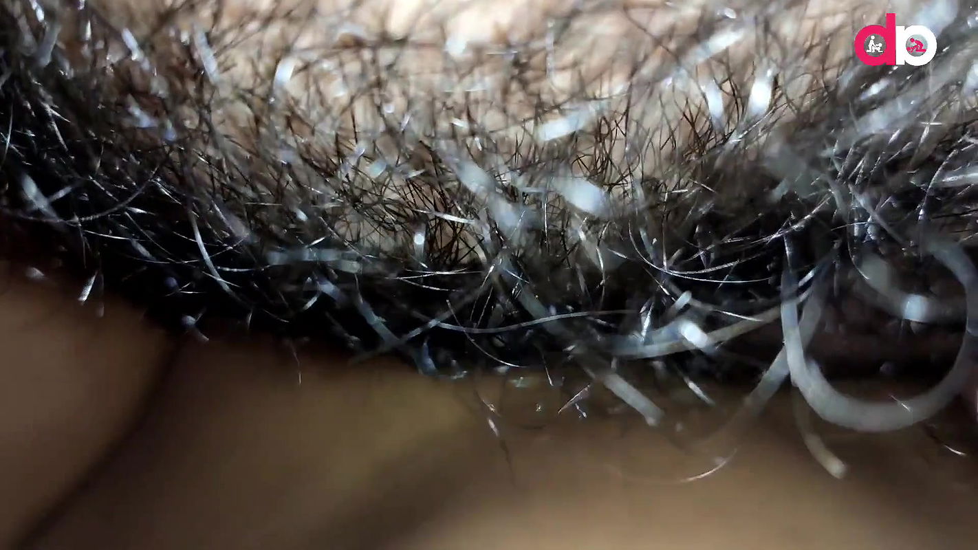 DesiAngell – In Black Panti Hairy Pussy Fucking