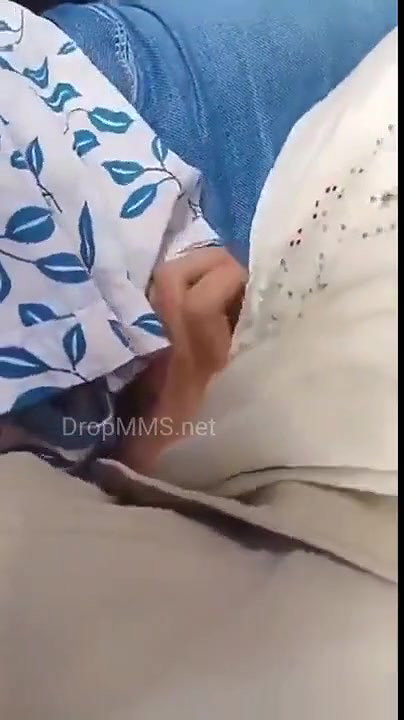 Desi lovers Blowjob while Bus traveling