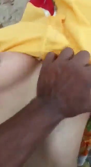 Cute girl fucking outdoor