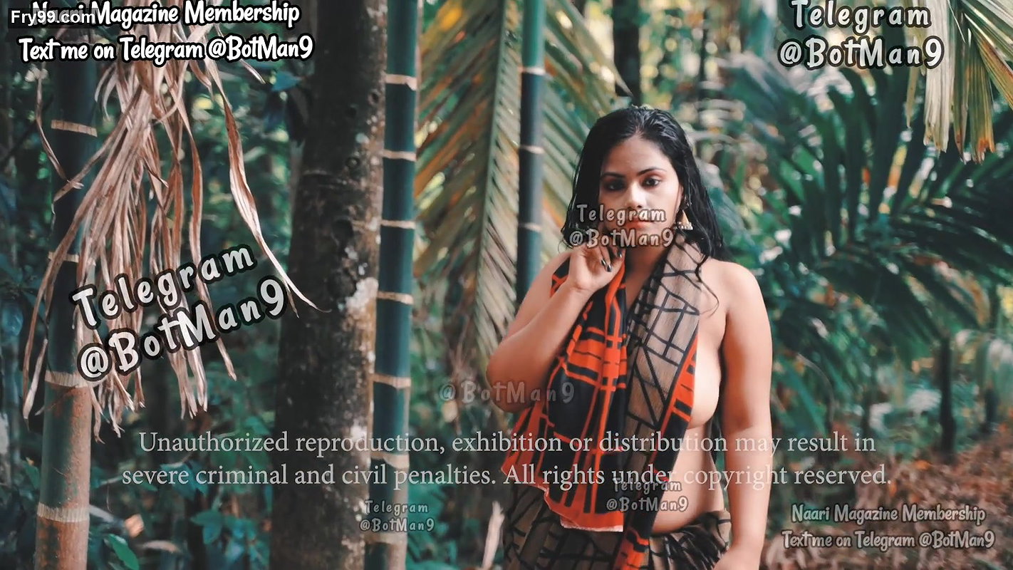 Sreetama Braless in Jungle