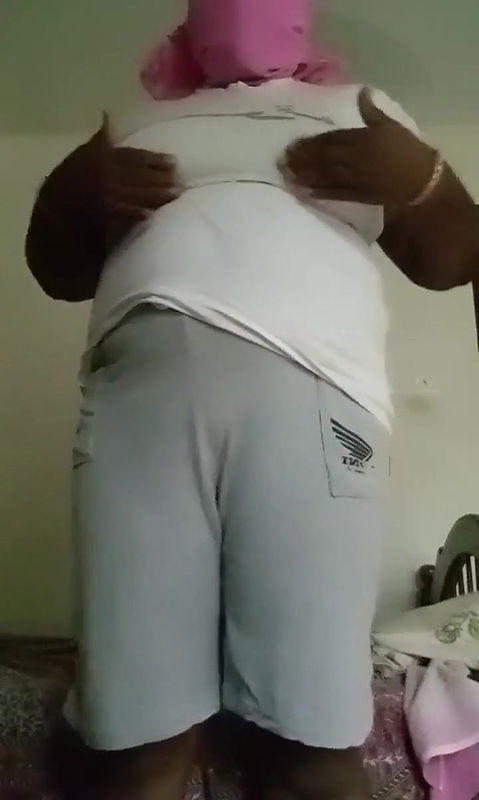 Indian doctor in bedroom finger performance