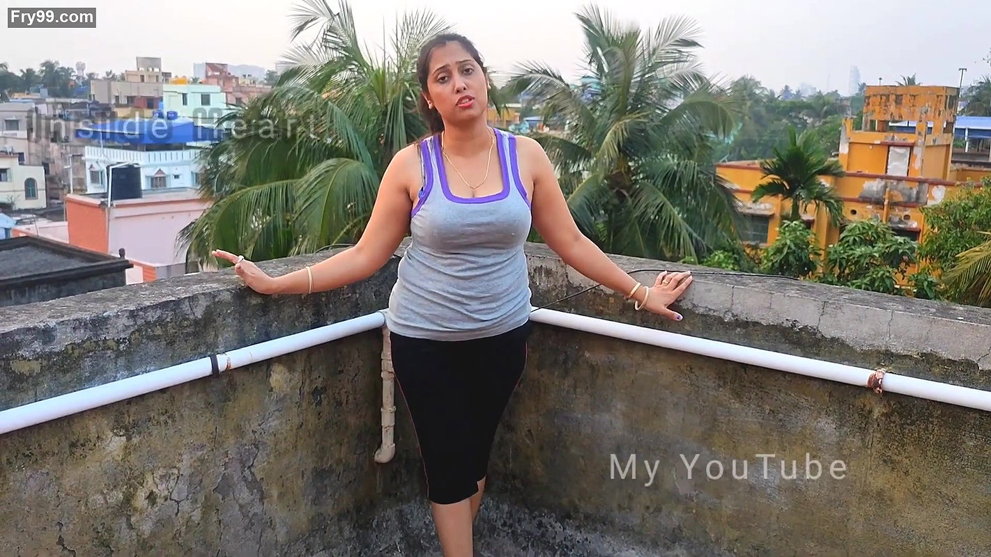 Rupa boob show 5 simple Exercises To Lose Weight At Home Ep- 2