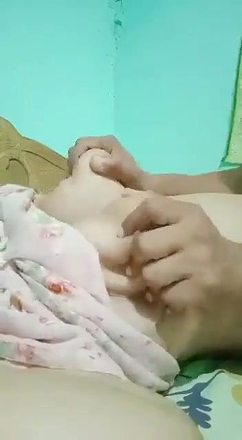 Cute gf big boobs Pressing by bf