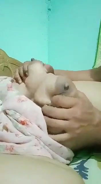 Cute gf big boobs Pressing by bf