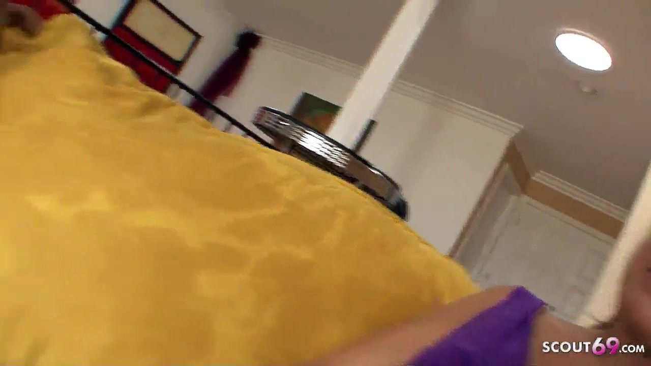 Cuckold Wife watch her own Husband Fuck a Ebony Teen